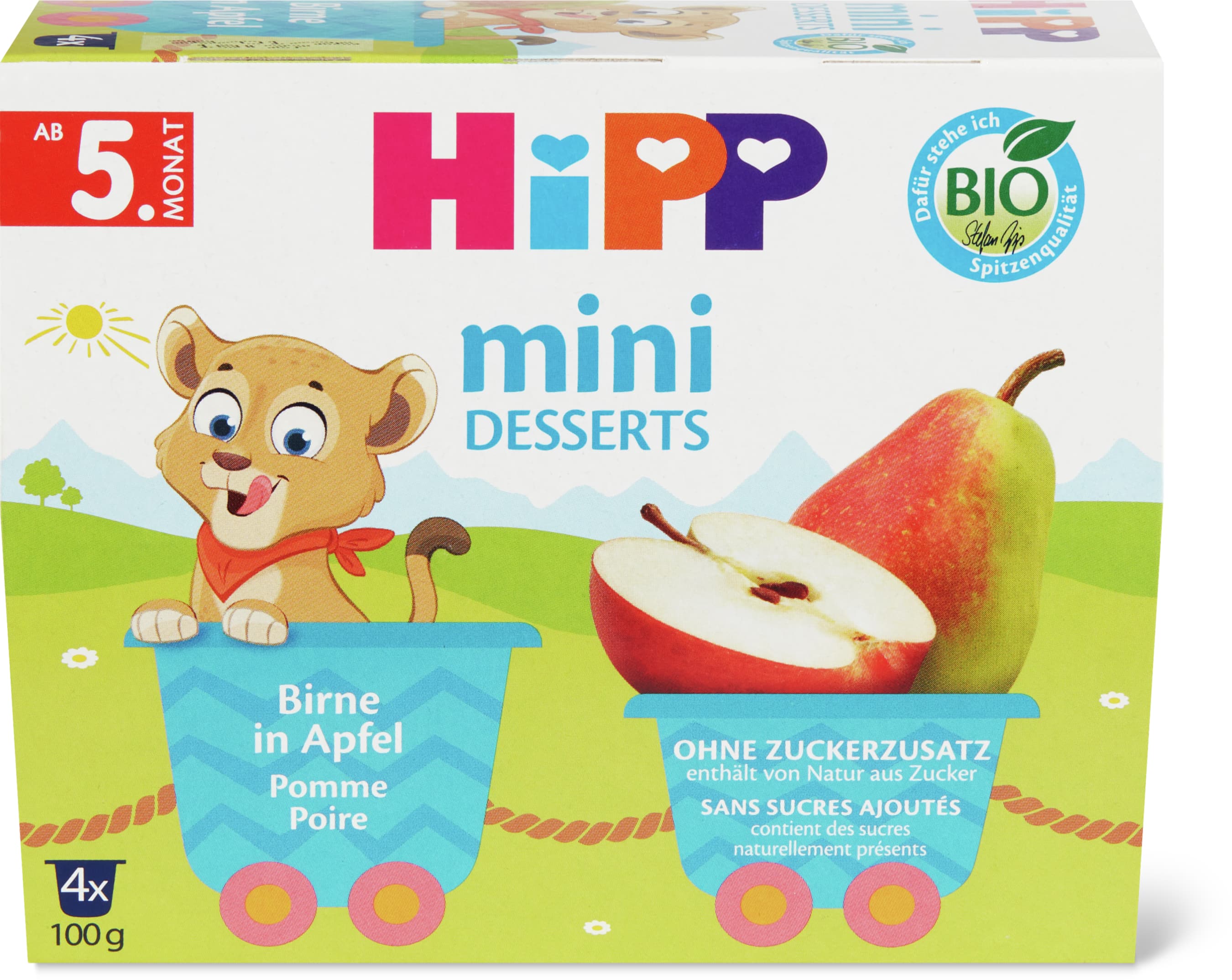 Hipp Apfel Birne Brei